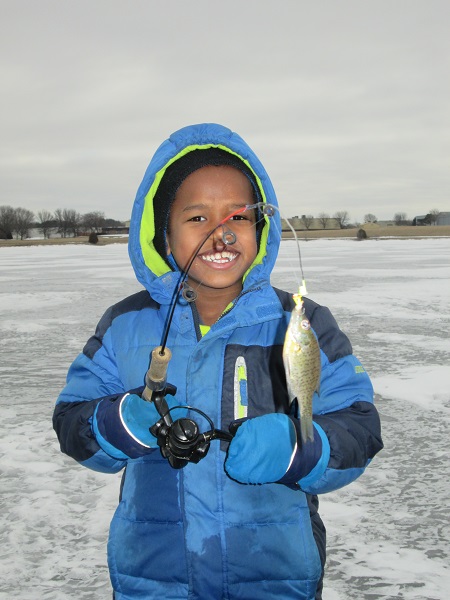 Take a Kid Fishing, Ice Fishing that Is - Snyders Lures